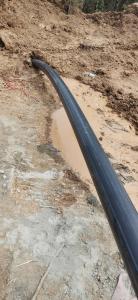 洛陽平樂鎮農村污水提升工程PE200頂管施工